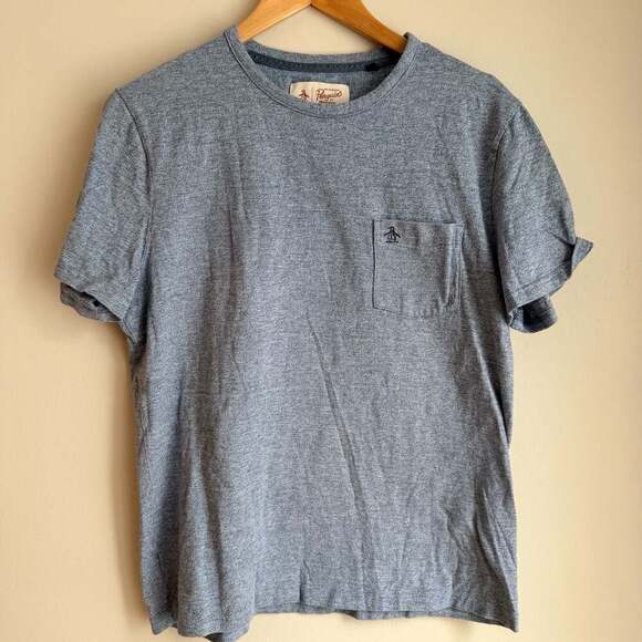 Original Penguin Other - Original Penguin Original Penguin Gray Crew Neck T-Shirt Men's Large